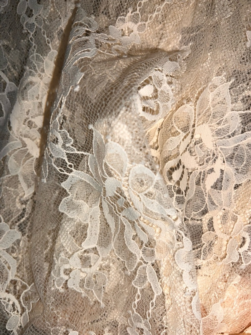 House of CB CARA Vintage Ivory Long Sleeve Lace Peplum Top- size small NWOT ๐ค๐๏ธ - Picture 12 of 12